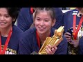 Champions NU Lady Bulldogs awarding | 2024 UAAP SEASON 86 WOMEN’S VOLLEYBALL