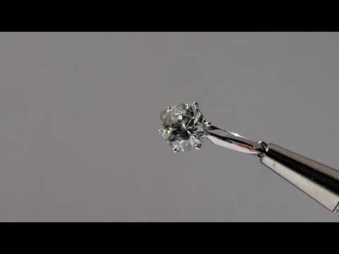 1.70ctw Solitaire Diamond Engagement Ring 💍 H color I1 Clarity