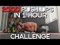 2,000 PUSH UPS IN 1 HOUR (CHALLENGE)
