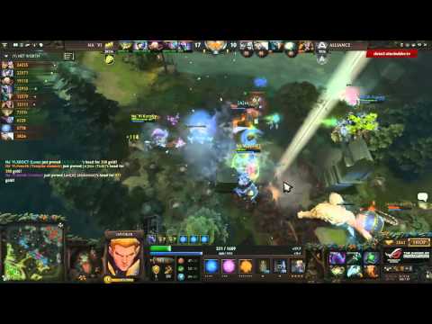 Dendi Invoker Can't Be Killed - Navi VS Alliance