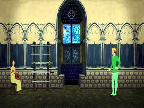 Azur & Asmar - Combat entre les deux enfants