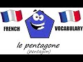 French Lesson 1 SHAPES Vocabulary Learn French The French Minute