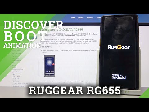 Ruggear RG655 - Welcome Screen Animation