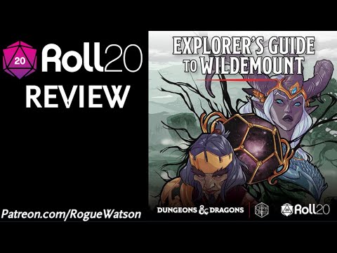 Roll20 Review - Explorer's Guide to Wildemount