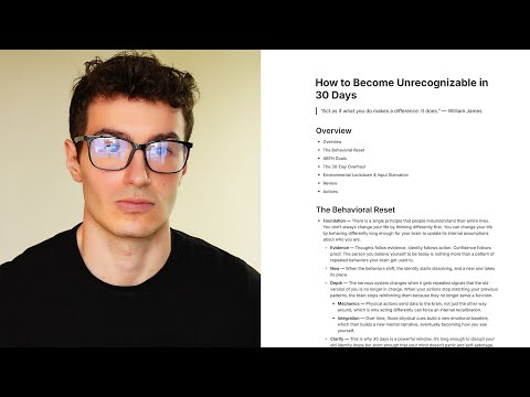 how to reinvent yourself in 30 days in 2026 (full guide)