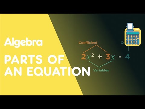 Coefficient, Constant, Variable & Exponents | Algebra | Maths | FuseSchool