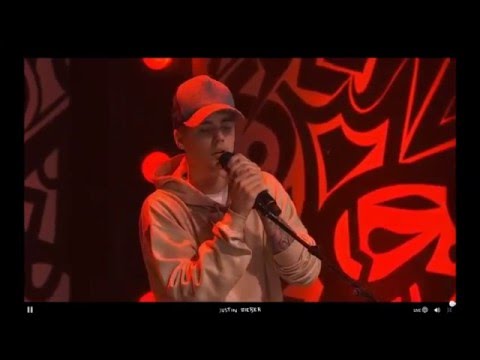 Justin Bieber performing ‘’One Time" Live at #PurposeInto - 07/12/2015