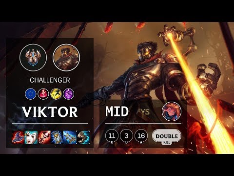 Viktor Mid vs Zoe - EUW Challenger Patch 10.3