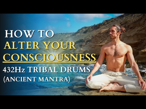(432Hz) 15 Min Shamanic Breathwork To Alter Your Consciousness I Tribal Drumming With Ancient Mantra