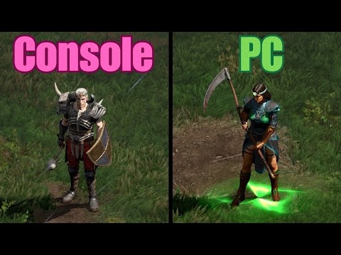 Console Vs Pc in Diablo 2 Resurrected