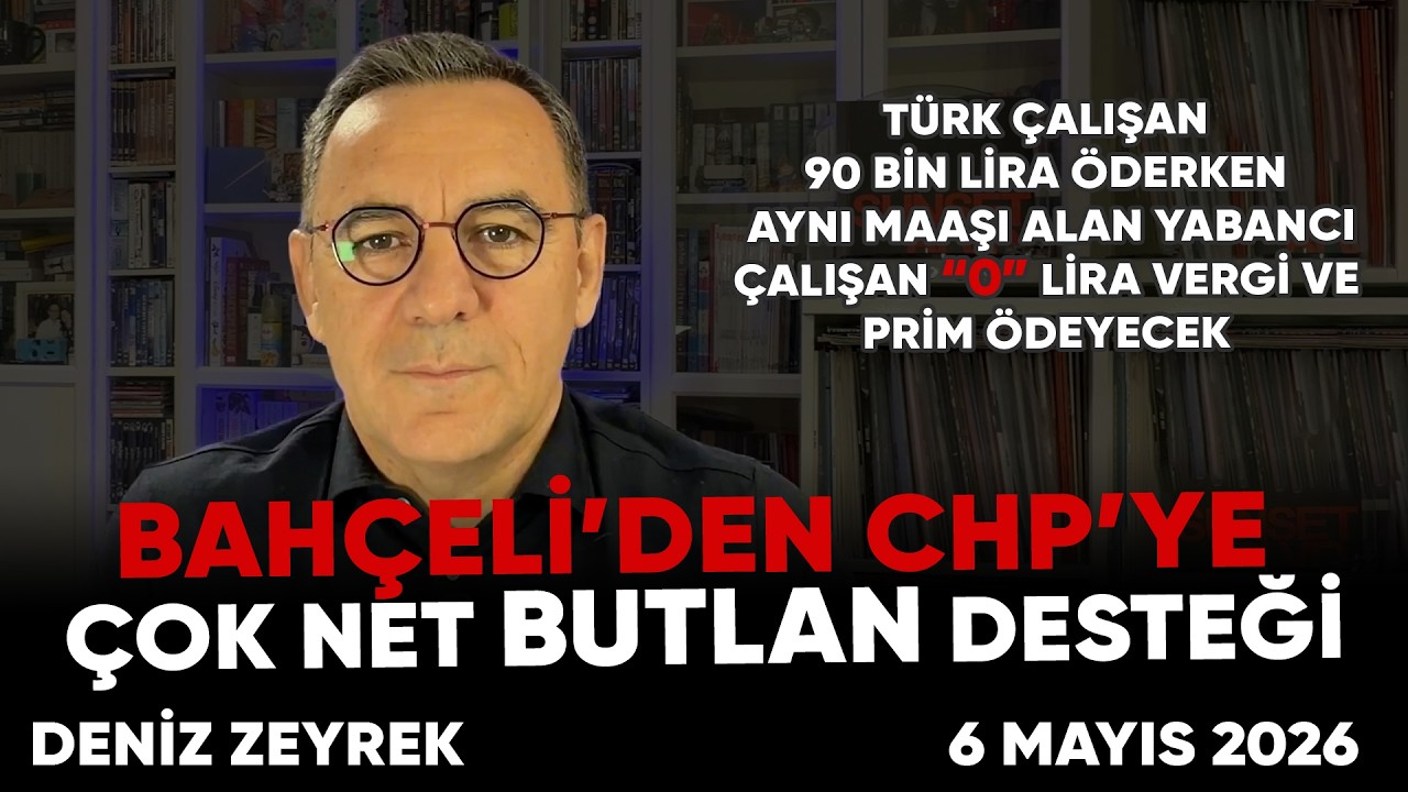 Deniz Zeyrek: "Bahçeli’den CHP’ye çok net Butlan desteği" #devletbahçeli