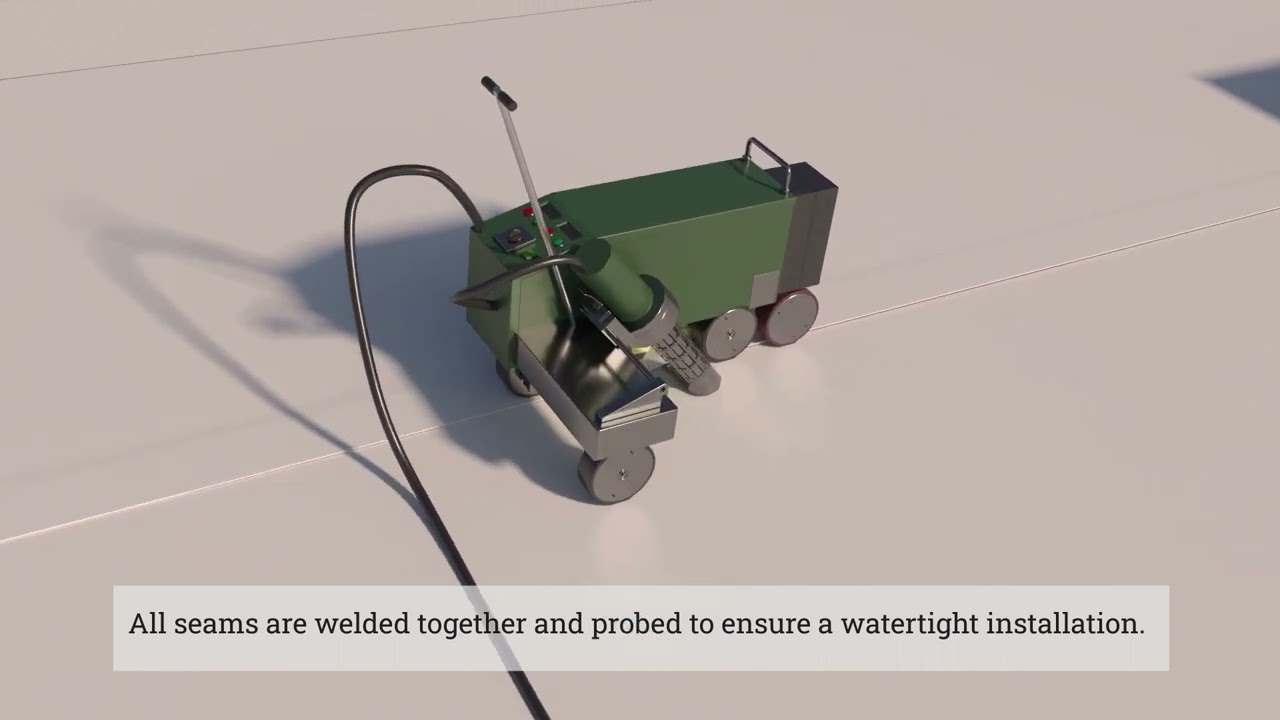 How does TPO seam welding work?