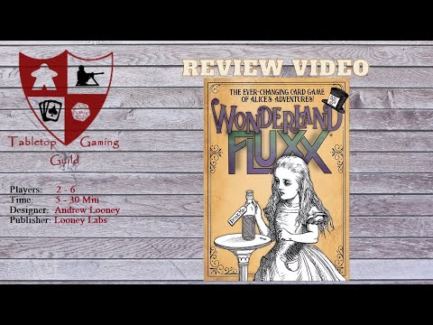 Wonderland Fluxx Card Game Review