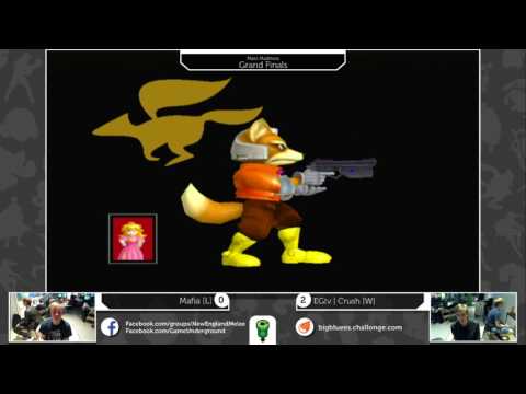 Mass Madness 17 SSBM - Mafia [L] (Peach) vs. EGtv | Crush [W] (Fox) - Melee GF