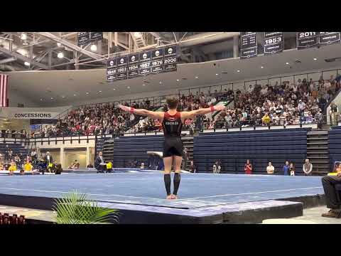 Nicolas Kuebler Floor - at NCAA Championships Final 230415