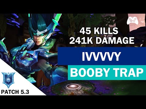 45 Kills 241K Damage Ivvvvy Vivian Competitive (Diamond) BOOBY TRAP - Godlike X13