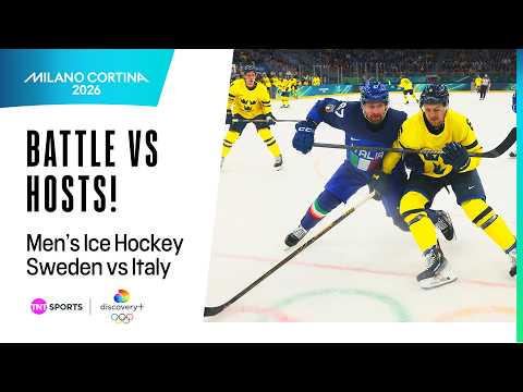 Sweden Beat the Hosts in the Opener! | Sweden vs Italy: Men’s Ice Hockey | Winter Olympics 2026