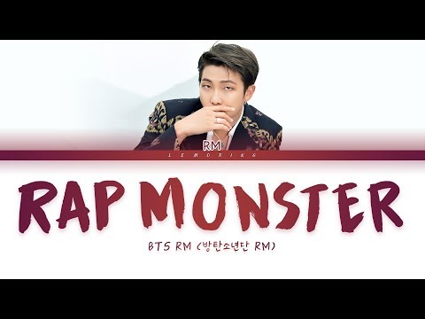 BTS RM - Rap Monster (방탄소년단 - Rap Monster) [Color Coded Lyrics/Han/Rom/Eng/가사]