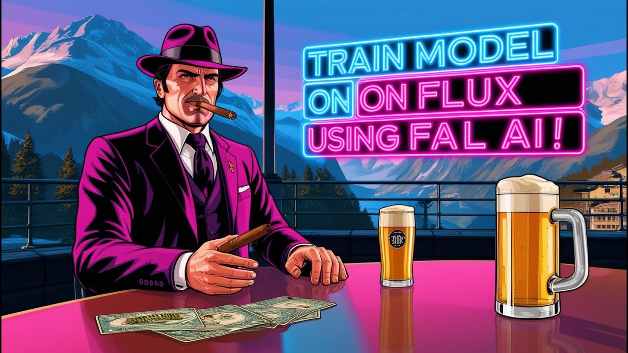 Super Easy! Let's Train an AI model on GTA Style! (Flux + Fal Ai)
