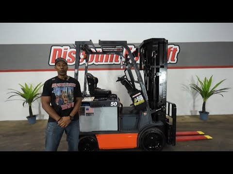 TOYOTA 8-Series 8FBCU25 5,000lb Electric #2214 - Forklift for Sale