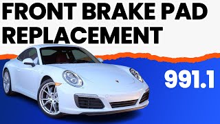 Porsche 991.1 Carrera Front Brake Pad Replacement (2012 - 2016)