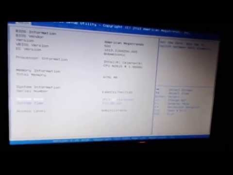 How to update BIOS on the Asus X200MA (Как обновить BIOS на нетбуке Asus X200MA)