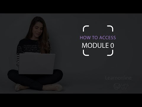 Start your online learning journey at UFS - How to Access Module 0