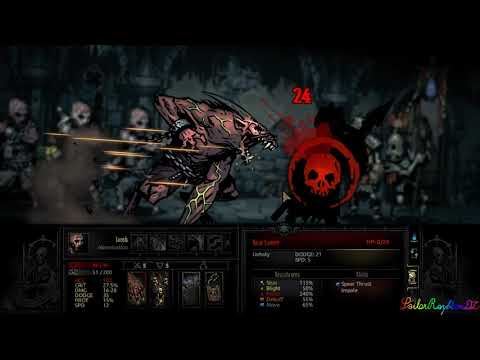 Darkest Dungeon - 4 Abominations (Leviticus) - full run