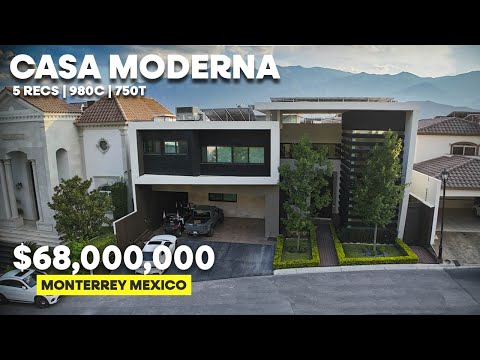 CASA MODERNA DE $68,000,000 EN MONTERREY | La Herradura Club de Golf | Gran Arquitectura y Diseño