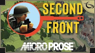 SECOND FRONT | WW2 TURN BASED HEX ACTION | Finally using the tutorial!