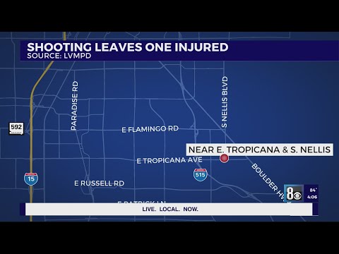 Tropicana reopens to traffic following shooting