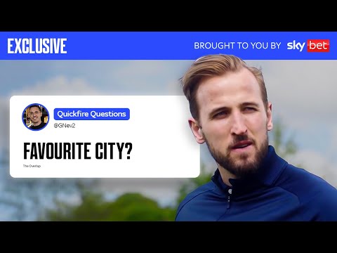 Harry Kane's 10 Questions with Gary Neville | Overlap Xtra