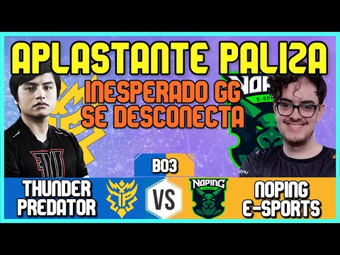THUNDER PREDATOR VS NOPING E-SPORTS BO3[GAME 1] NO MAJOR, NO PROBLEM -  DOTA 2 PRO