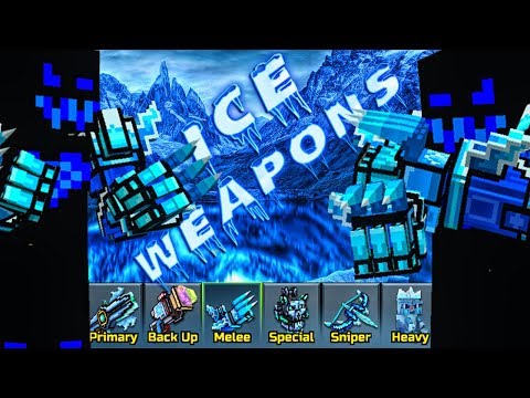 Pixel Gun 3D - Ice Weapons [Gameplay]
