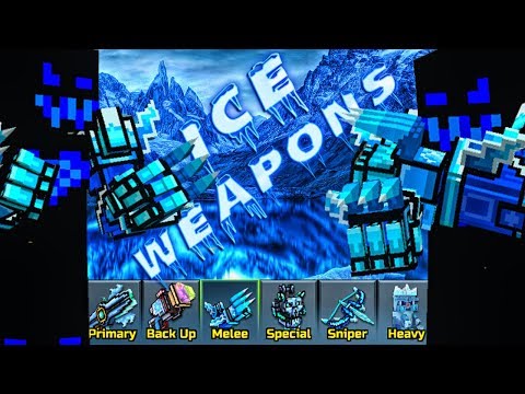 Pixel Gun 3D - Ice Weapons [Gameplay]