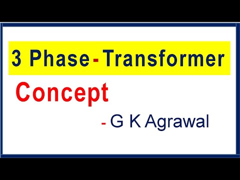 3 Phase Transformer & its delta star concept, connection Video