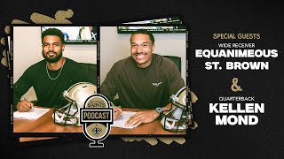 Equanimeous St. Brown & Kellen Mond | New Orleans Saints Podcast 4/18/24