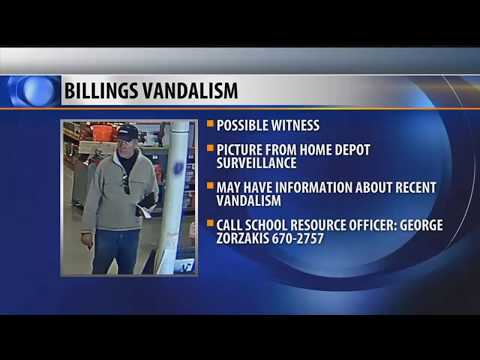 Police seeking graffiti witness