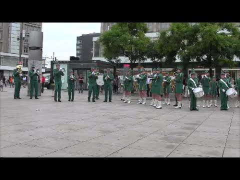 Slagelse Garden - Flash mob - Alexanderplatz Berlin 2014 - Let Me Entertain You