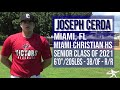 Joseph Cerda 3B Class of 2021