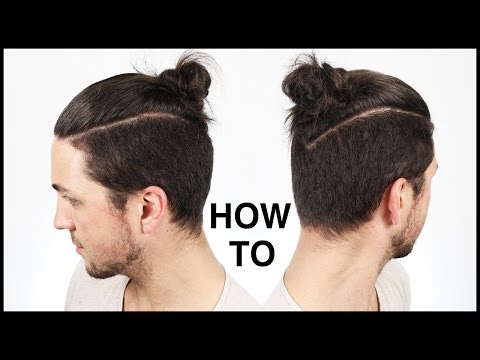 ✅ How To Tie The Perfect Man Bun/Top Knot - Men's...