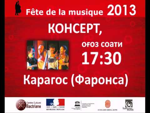 Caragoss Tadjikistan teaser fête musique