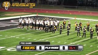 Prairie Grove (40) vs Pea Ridge (16) 2015