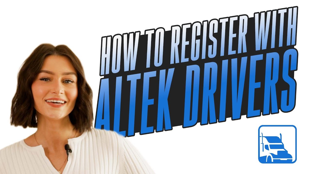 How to register to use ALTEK Drivers phone application