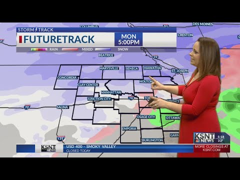 Winter Storm Moves Through