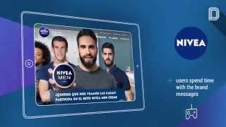 Gamification Ads: Interactive Gaming Ad - NIVEA for MEN