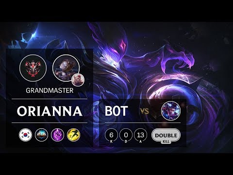 Orianna Bot vs Vayne - KR Grandmaster Patch 9.11