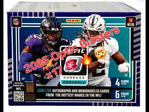 🚨 2025 Optic Football Blasters ×17 - First 👀!  Chasing Downtowns & Uptowns #optic #uptown #2025optic