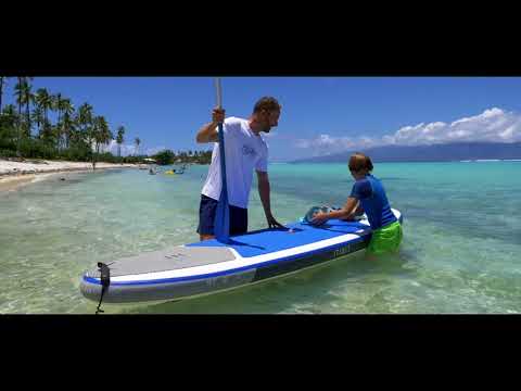 Stand up paddle gonflable randonnée