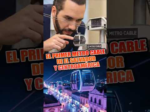 🚡🔥 ¡BUKELE HACE HISTORIA! El primer Metrocable de Centroamérica despega en San Salvador 🚨🇸🇻✨